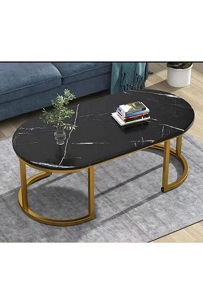 Vital إكسسوارات ديكور طاولة القهوة في غرفة المعيشة طاولة كتابة فاخرة باللون الأبيض بتصميم عصري أثاث ليف