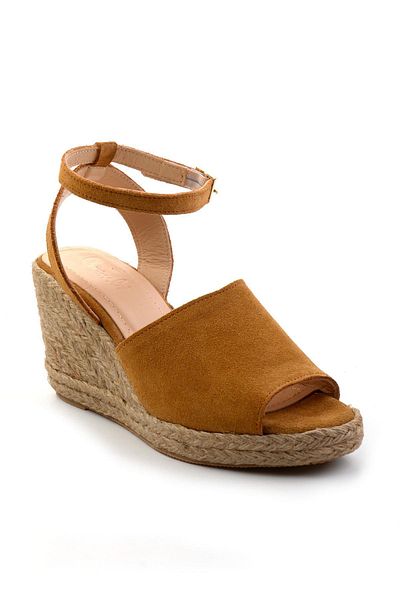 Bambi Taba Leather Women's Sandals K05718071101