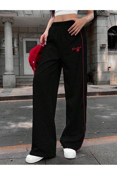 1blood HeartBeat Oversize Φαρδύ Φούτερ με ελαστική μέση