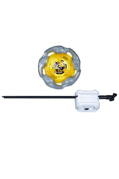 Hasbro BEYBLADE X LET IT RIP LAUNCHER AND WHEEL SET WAND WIZARD 5-70DB UX