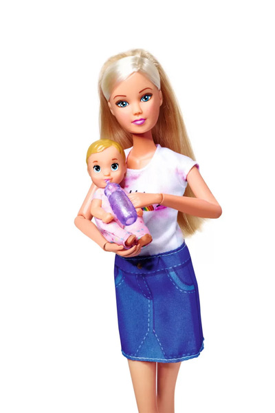 Simba STEFFI LOVE STEFFI DOLL WITH BABY CARRIER