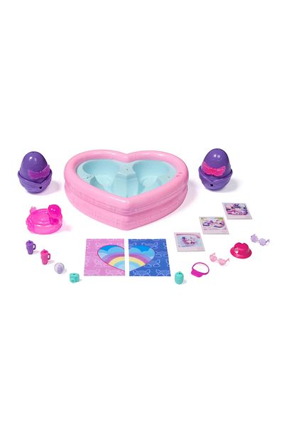 Spin Masters HATCHIMALS ALIVE NEON RAINBOW POOL PARTY SET