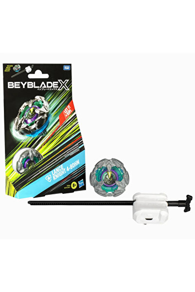 Hasbro BEYBLADE X LET IT RIP LAUNCHER AND WHEEL SET LANCE KNIGHT 4-80HN
