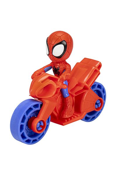 Hasbro SPIDERMAN MOTORCYCLE SET AND SPIDEY FIGURINE 6CM