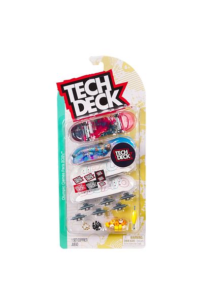 Spin Masters TECH DECK 4-PIECE FINGERBOARD GUSTAVO 9.6CM PACK