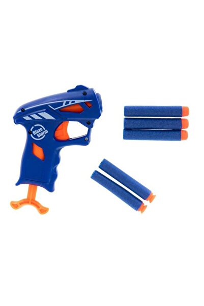 dalimag Set pistol, gloante moi, albastru, model dinamic, 5 gloante, 10 x 14 ...