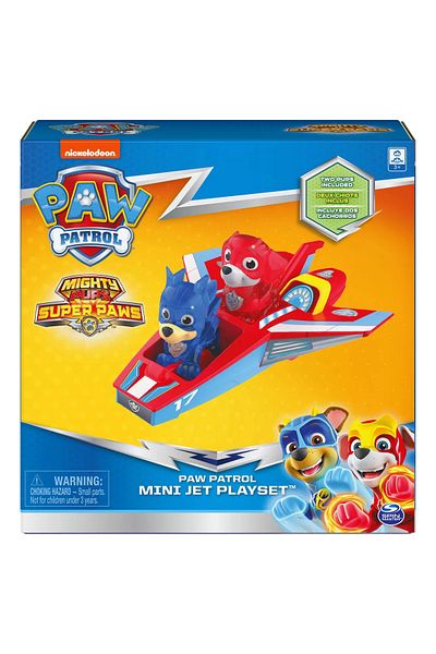 Spin Masters PAW PATROL PLANE WITH CHASE AND MARSHALL FIGURES