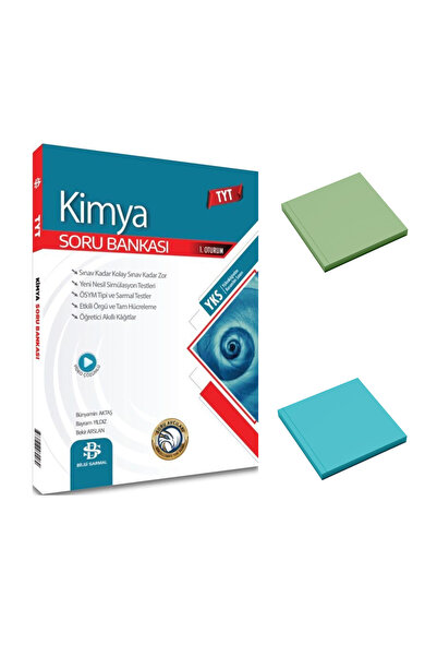 Bilgi Sarmal Yayınları Bilgi Sarmal Yayınları TYT Kimya Soru Bankası + Bloknot