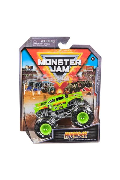 Spin Masters MONSTER JAM AVENGER METAL CAR 1 TO 64 SCALE