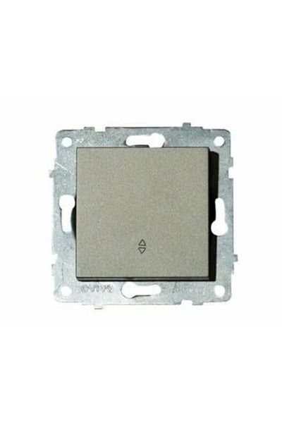 LiderGlobal Anthracite vavien key frameless grano - compatible frame for socket and key