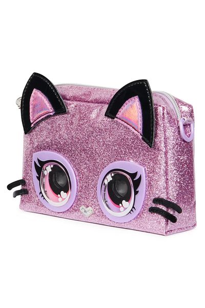 Spin Masters PURSE PETS RAINBOW LIGHTS INTERACTIVE BAG PURDY PURRFECT
