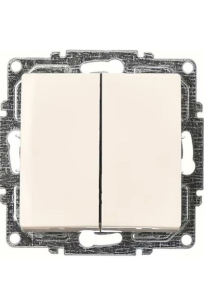 LiderGlobal Visage cream commutator switch frameless - compatible frame for socket and switch