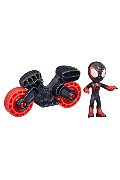 Hasbro SADA SPIDER-MAN MOTOCYKEL A FIGURKA SPIDER-MANA ​​MILES MORALES 6CM
