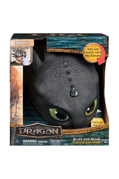 SPIN MASTERR HOW TO TRAIN YOUR DRAGON DRAGON MASK WITH SOUNDS AND STEAM