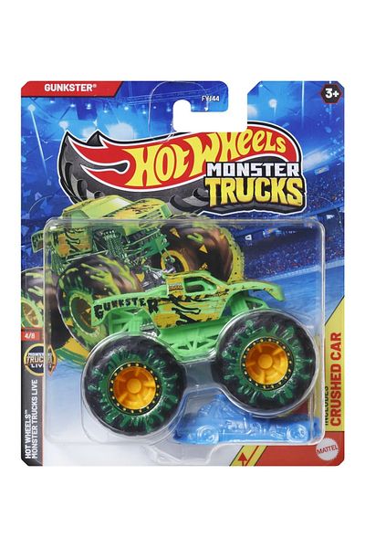 HOT WHEELS MONSTER TRUCK GUNKSTER CAR 1:64 SCALE