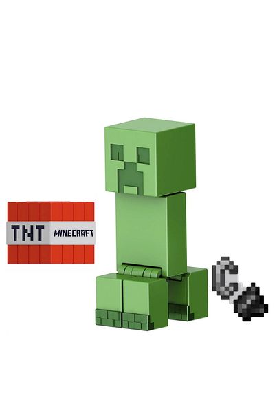 Matell MINECRAFT CRAFT A BLOCK FIGURE CREEPER 8CM