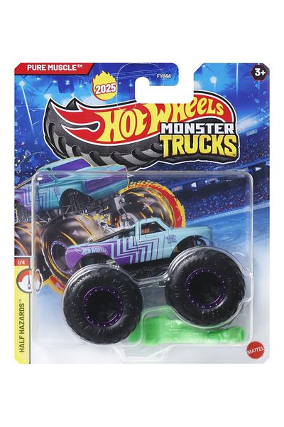 HOT WHEELS MONSTER TRUCK PURE MUSCLE CAR 1:64 SCALE