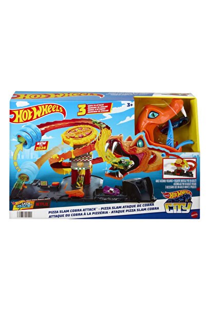 mattel HOT WHEELS CITY PIZZERIA COBRA ATTACK