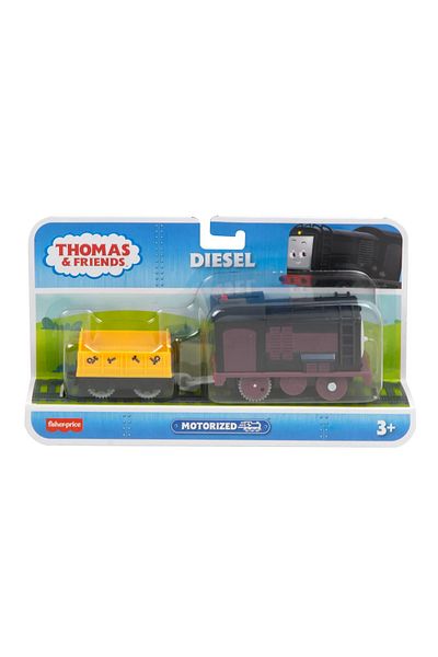 THOMAS DIESEL MOTORIZED LOCOMOTIVE WITH WAGON