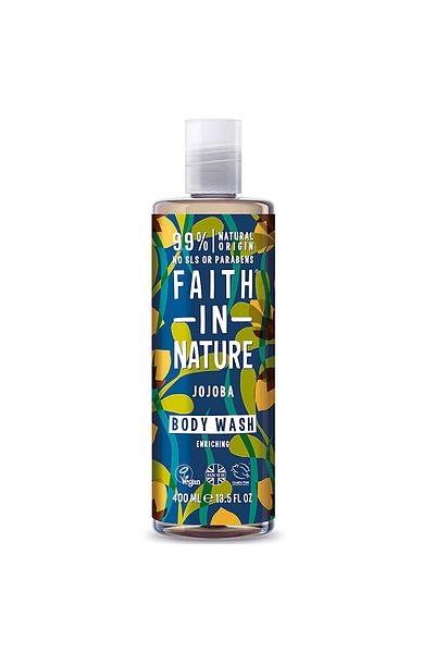 Faith In Nature gel de duș reconfortant cu jojoba, Faith in Nature, 400ml
