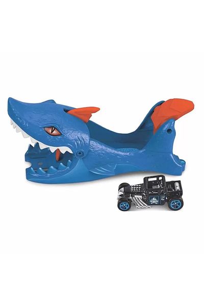HOT WHEELS CITY SHARK LAUNCHER RANGE