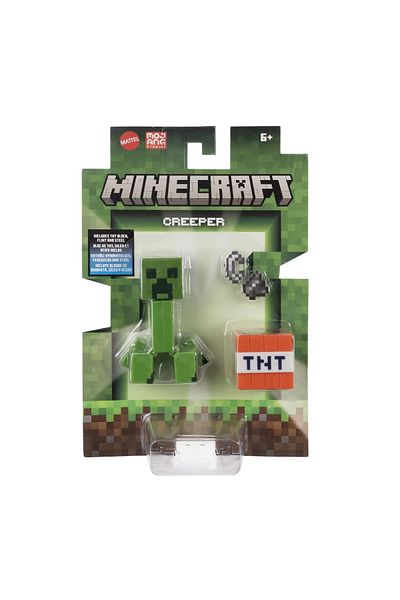 Matell MINECRAFT CRAFT A BLOCK FIGURE CREEPER 8CM