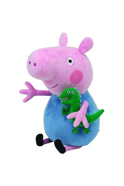 OEM PLUS TY 28CM BEANIE BABIES PEPPA PIG GEORGE