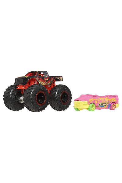 HOT WHEELS MONSTER TRUCK AND SCORCHER METAL CAR