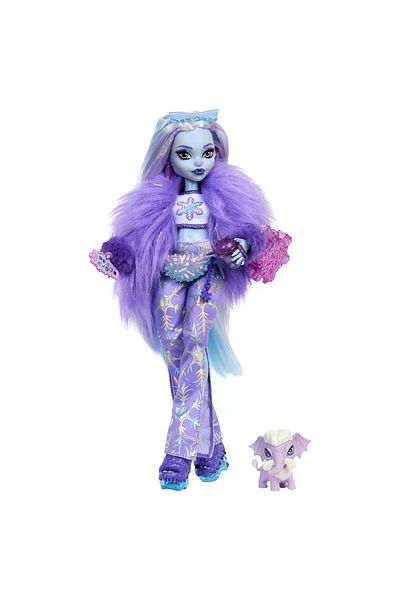 MONSTER HIGH ABBEY BOMINABLE DOLL AND TUNDRA PET