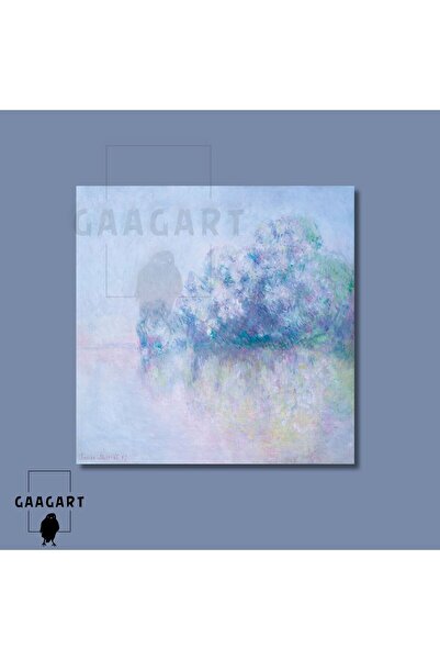 GAAGART Kare Kanvas Ünlü Eserler Claude Monet Isırgan Otu 1897