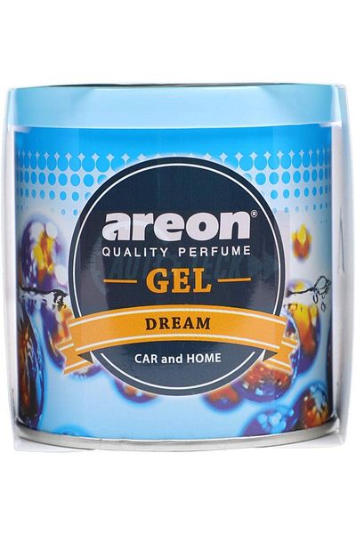 Areon Auto Pearl Aeron Dream Gel Air Freshener Citrus for Car, 80G