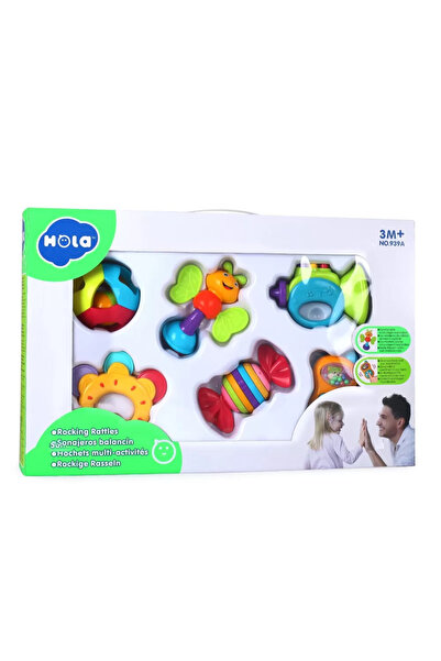 Jucarii Bebe SET 6 JUCARII ZORNAITOARE PENTRU BEBELUSI