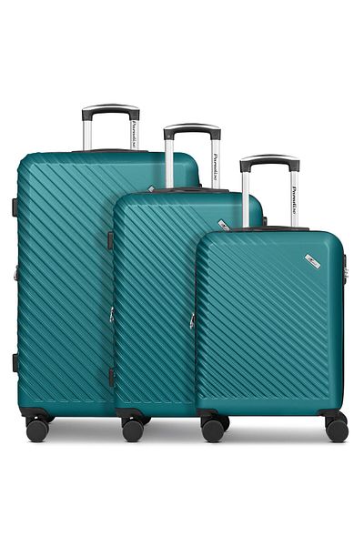 Check.In Paradise 2.0 4 wheels Suitcase set 3-piece with expansion pleat