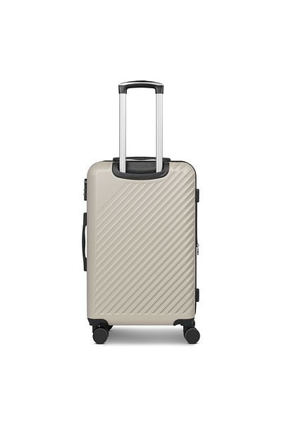 Check.In Cărucior Paradise 2.0 cu 4 roți, dimensiune M, 68 cm, cu pliuri de expansiune