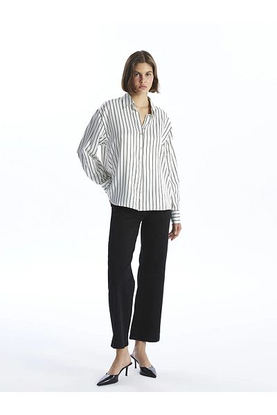 LC Waikiki Γυναικείο Jean Παντελόνι Wideleg