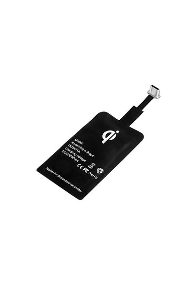 EMESZON Phone Wireless Charger, EMESZON®, Wireless Receiver 5V 1A, QI1A, compatible with USB Type C, black