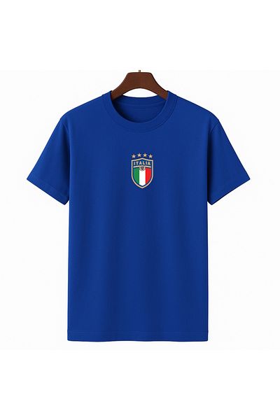 Elvellon Oversize Fit, Unisex, Italy Italy Logo T-Shirt