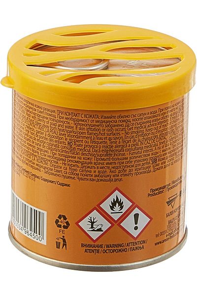 Areon Gel Can Car Scent - Orange, Pack Of 1, GCK03