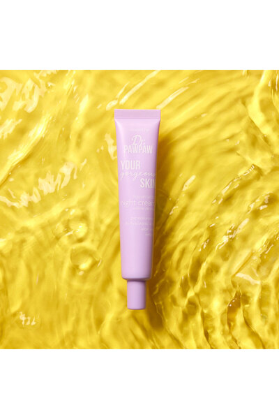 Dr.Pawpaw Vegan Repairing Night Cream, with Papayaluronic, Dr.PAWPAW, 45 ml