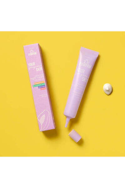 Dr.Pawpaw Vegan Repairing Night Cream, with Papayaluronic, Dr.PAWPAW, 45 ml