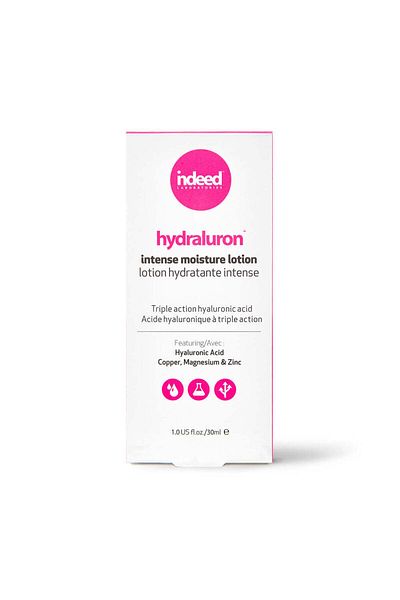 Indeed Labs Hydraluron, Loțiune facială extra-hidratantă și protectoare cu efect triplu, Indeed Labs, 30 ml
