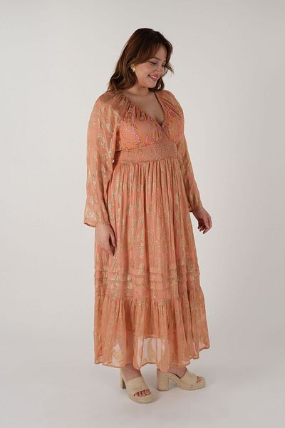 NAVAJO Maxi Dress – 100% Cotton – Plus Size