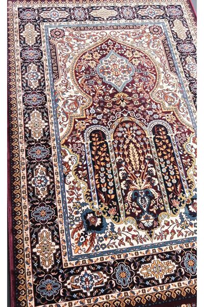 İSMEN İsmen Lale Seccade / 377 - 80x120 - Ultra Lux %100 Modal, Sık Dokuma , Seccade