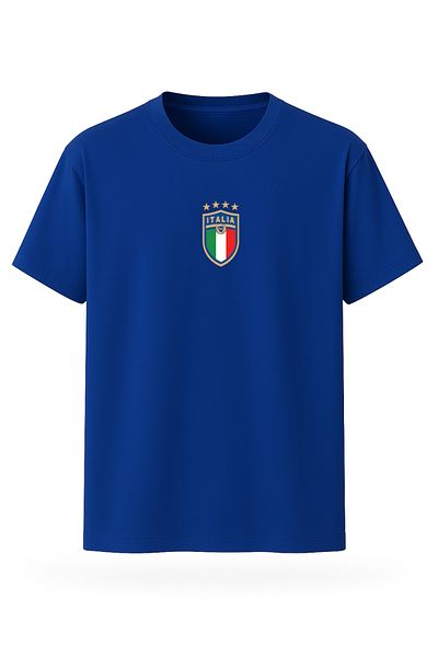 Elvellon Oversize Fit, Unisex, Italy Italy Logo T-Shirt