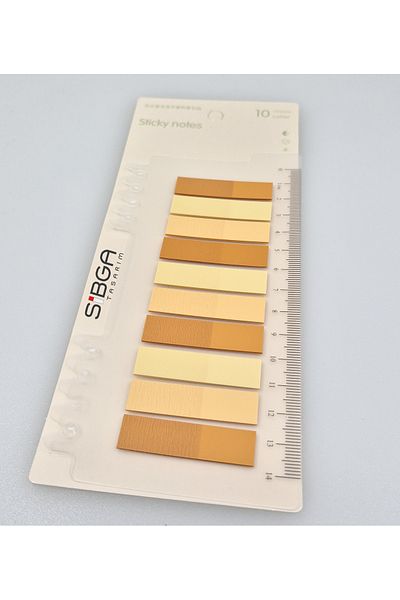 sibga tasarım Transparent Colored Postit Post-it Post It.Bookmark Bookmark Postit Sticker Note Paper 200 Sheets