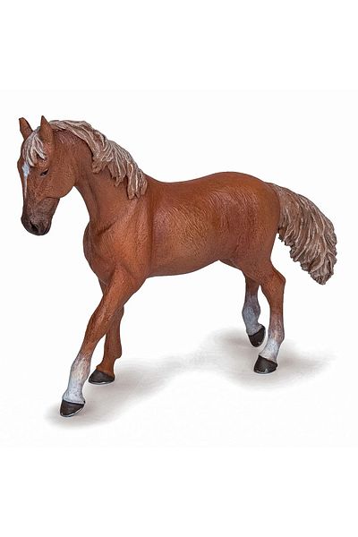 As PAPO ENGLISH CHESTNUT MARE FIGURINE