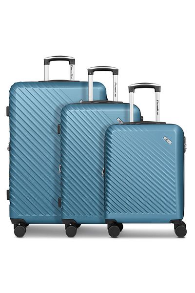 Check.In Set valize Paradise 2.0 cu 4 roți, 3 piese, cu pliuri extensibile
