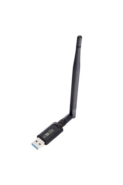 OEM Wireless Adapter, 900Mbps, WiFi Ethernet, USB 3.0, 2.4G & 5G Network, Long Range, Black