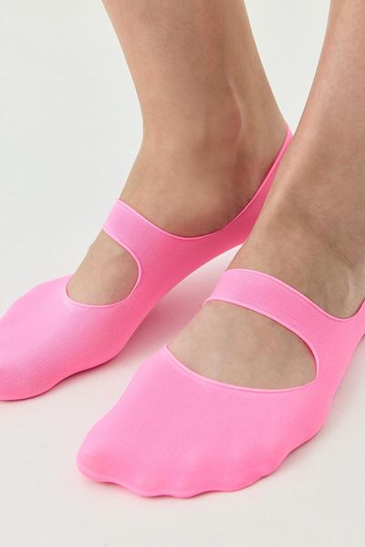 C&City Sosete Yoga Balerina Neon Fuchsia