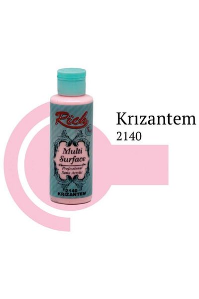 NEZADE STORE Rich Multi Surface 2140 Chrysanthemum Acrylic Paint 120 cc